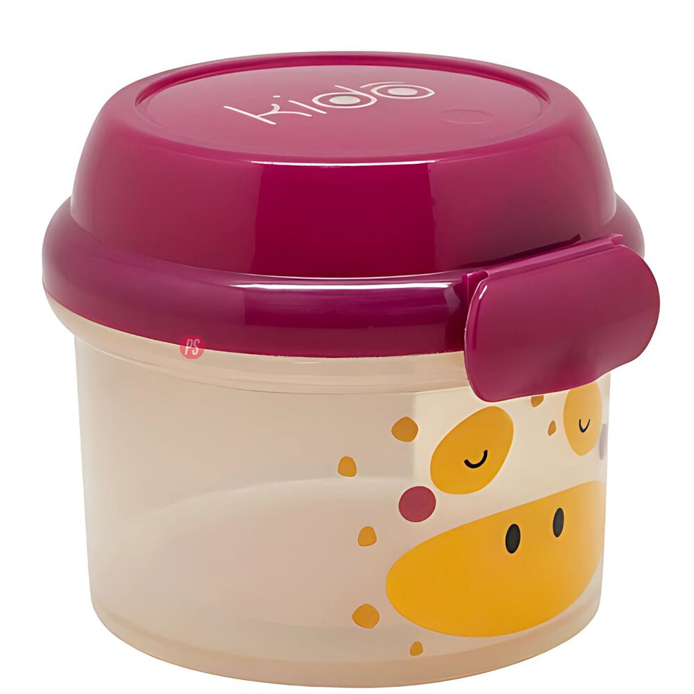 Porta Snack Infantil Kido Diseño Animales Hermético - Ps image number 1.0