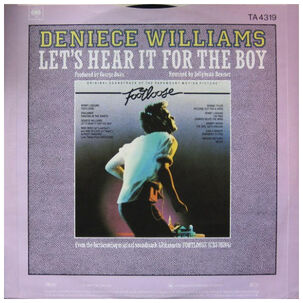 Denisse williams  -  let's hear it for the boy | 12'' maxi single  -  vinilo usado 