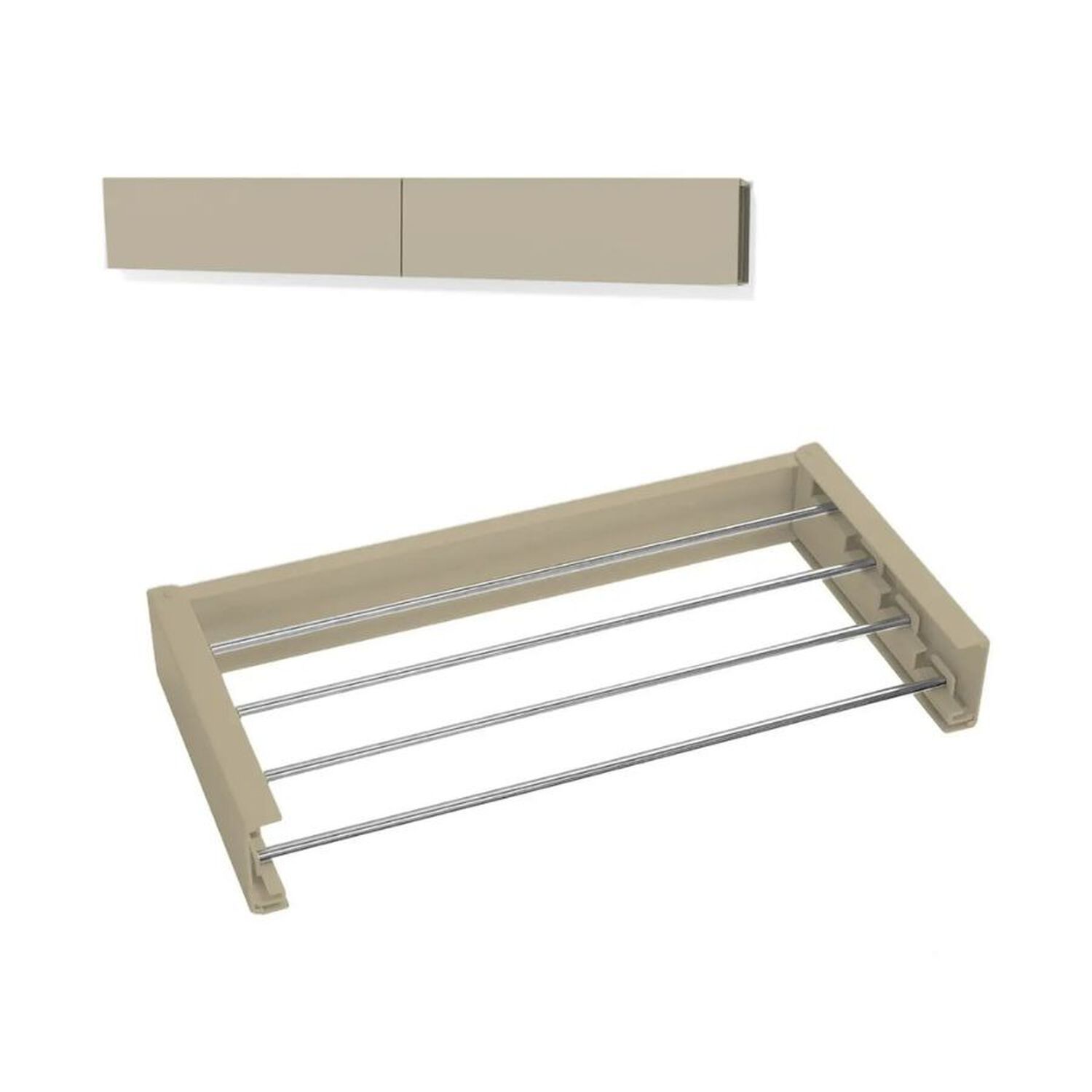 Tendedero Retr&aacute;ctil De Pared Extensible Toallas Ba&ntilde;o Ropa image number 3.0