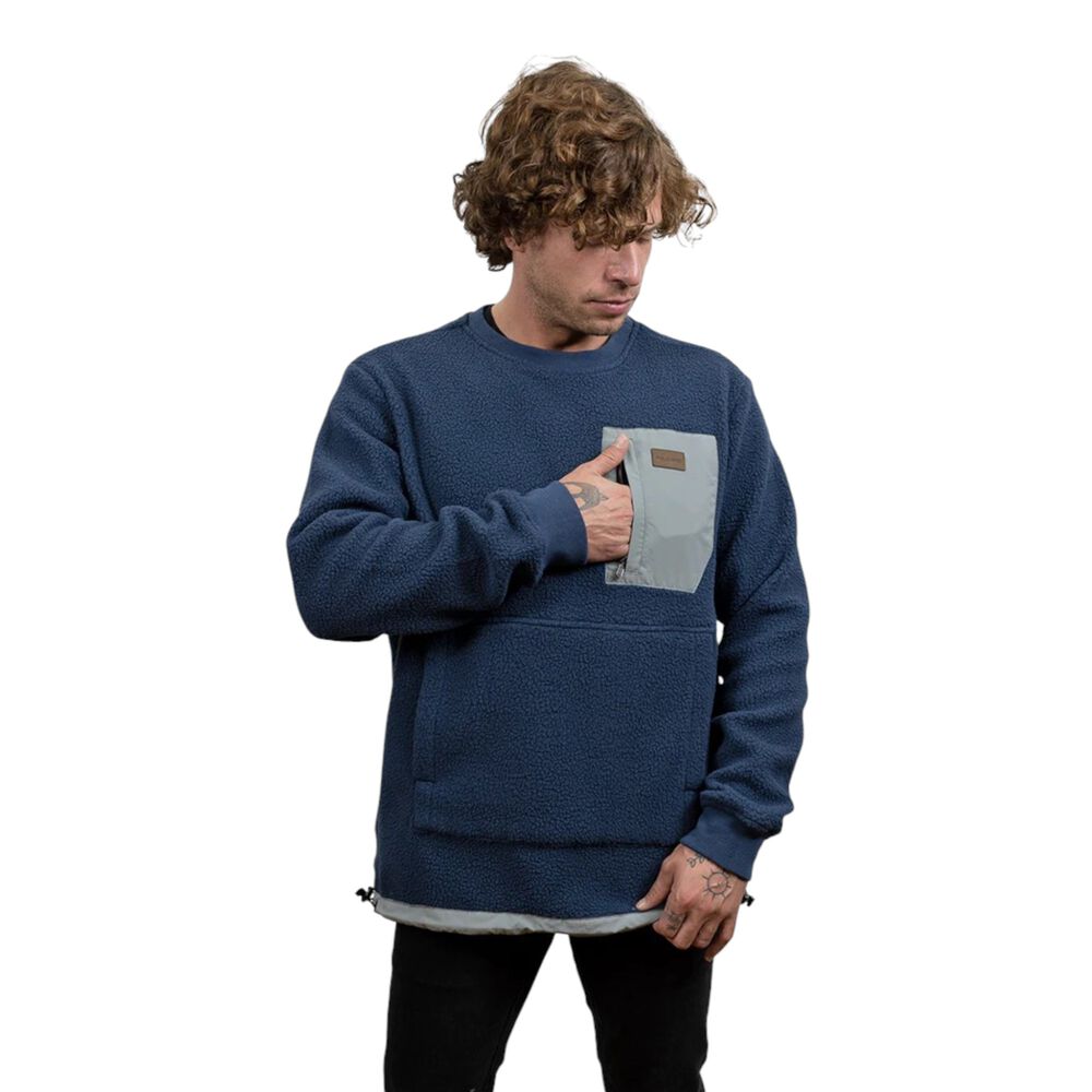 Poler&oacute;n Frontier Azul Hombre Falcone image number 2.0