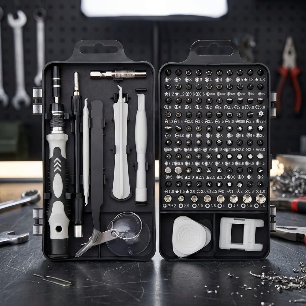 Juego Destornilladores Precisi&oacute;n Magenitcos Set 115 En 1 image number 0.0