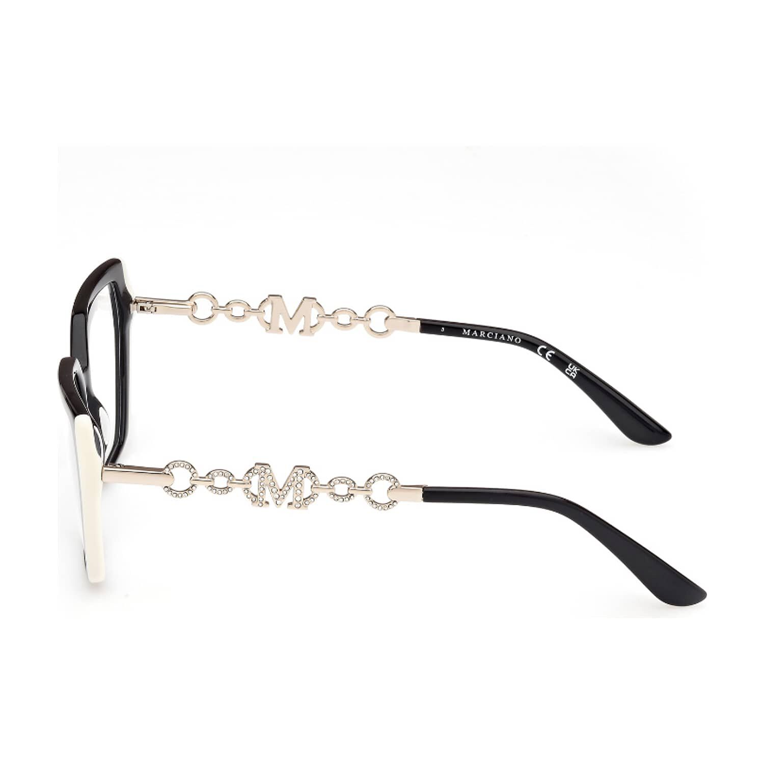Lentes &Oacute;pticos Negro Brillante Guess By Marciano image number 2.0