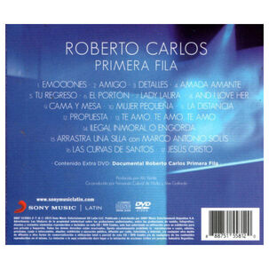 Roberto Carlos - Primera Fila (cd+dvd) | Cd