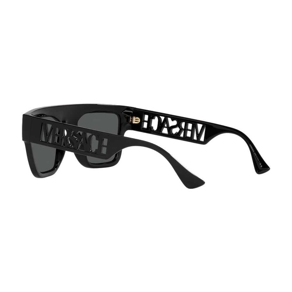 Lentes De Sol 90s Vintage Logo Negro Versace image number 4.0