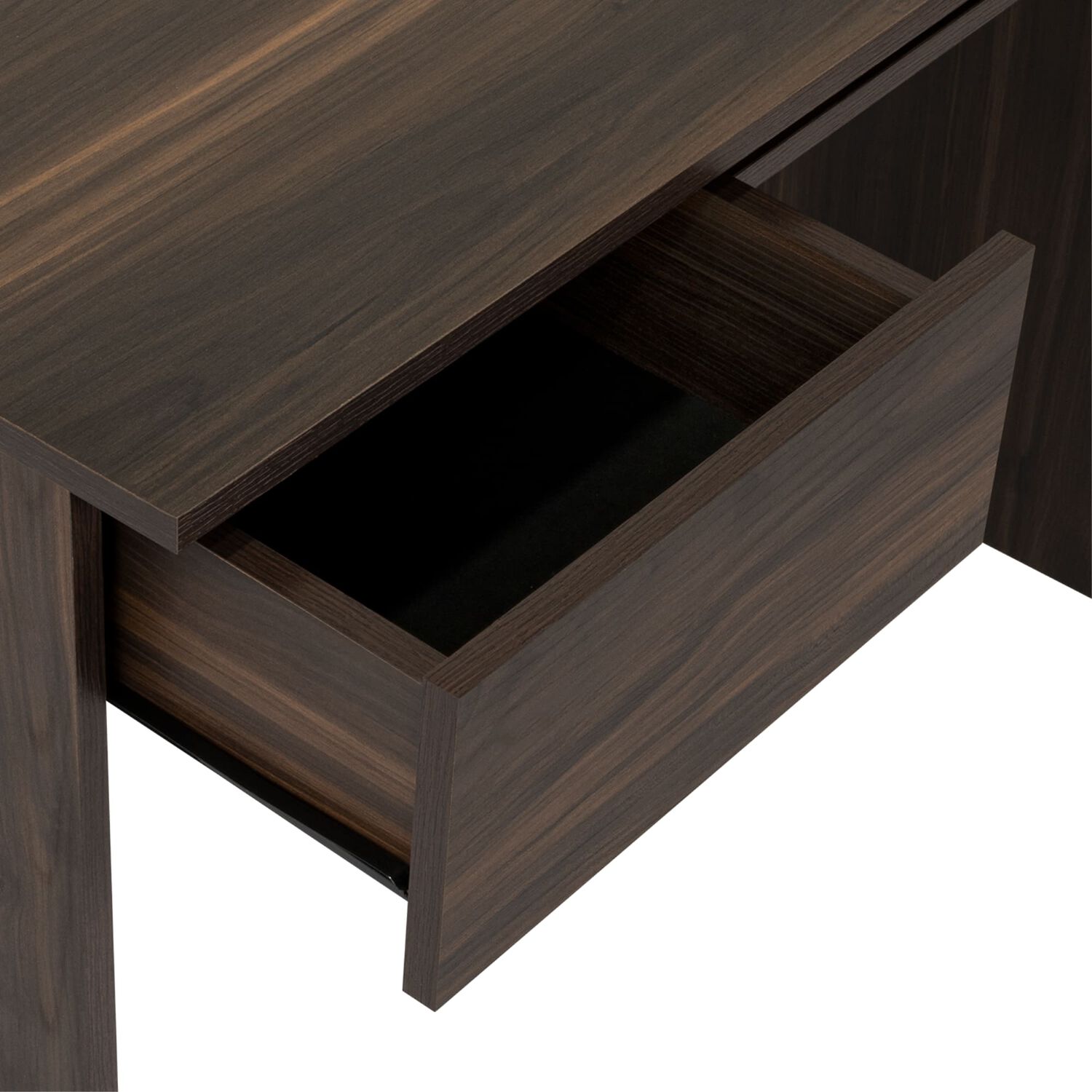 Escritorio 1 Cajon 75,7x100x45,3 Cm Fm-012o Caf&eacute; Oscuro image number 7.0