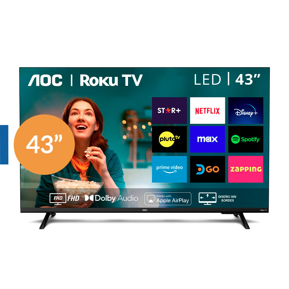 Led 43" AOC 43S5135 / Full HD / Smart TV image number 0.0