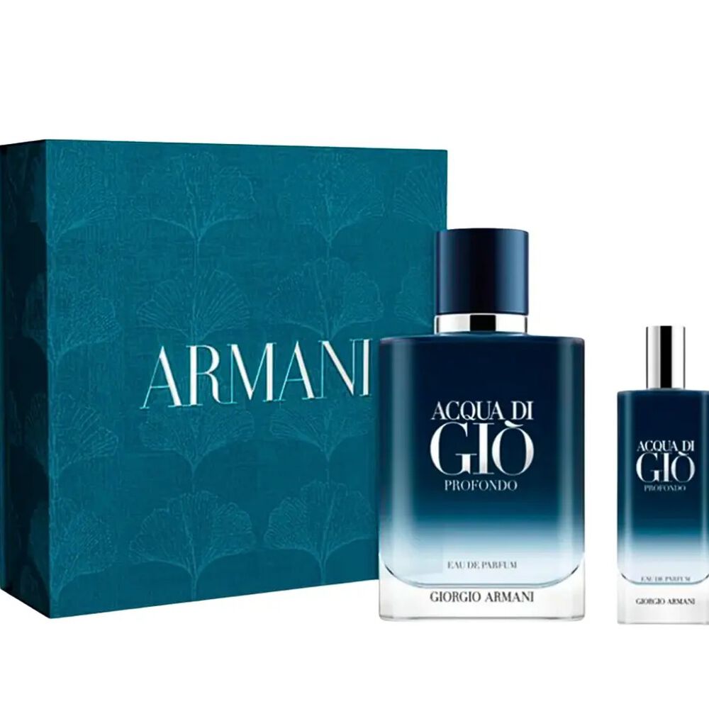 Acqua Di Gio Profondo 100 Ml Edp + 15 Ml Giorgio Armani Set image number 0.0
