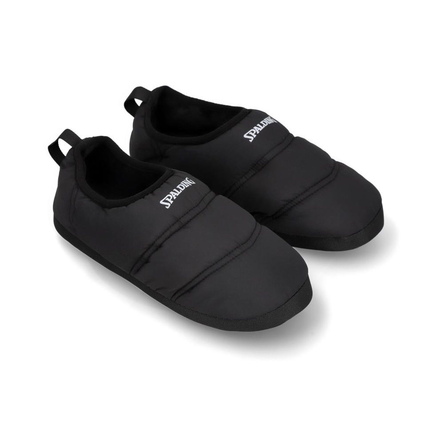 Pantuflas Unisex Spalding Negro image number 3.0