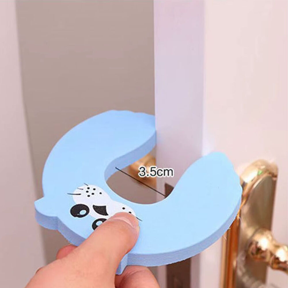 Protector Seguridad Topes Puerta Antigolpe Para Bebe Ni&ntilde;os image number 3.0