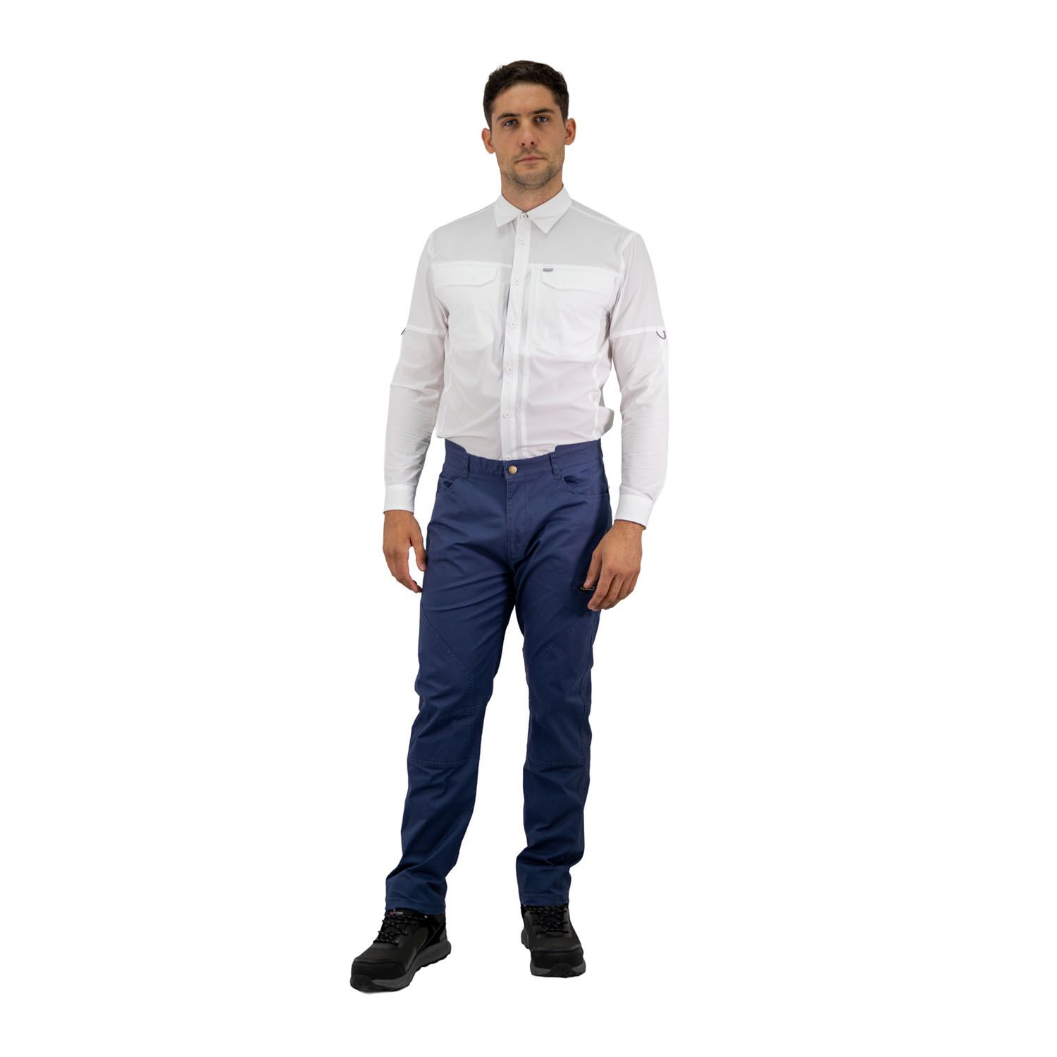 Pantal&oacute;n Hw Rangi Hombre Stone Blue image number 4.0