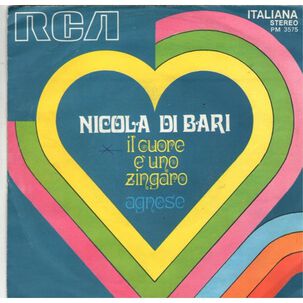 Nicola - Il Cuore E'uno Zingaro | 7" Single Vinilo Usado