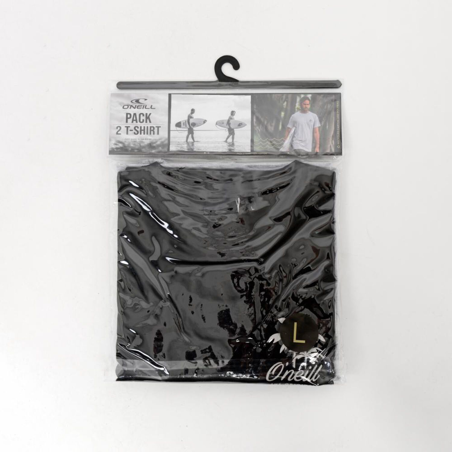 Pack Polera Manga Corta Cuello Redondo Hombre O'neill image number 4.0