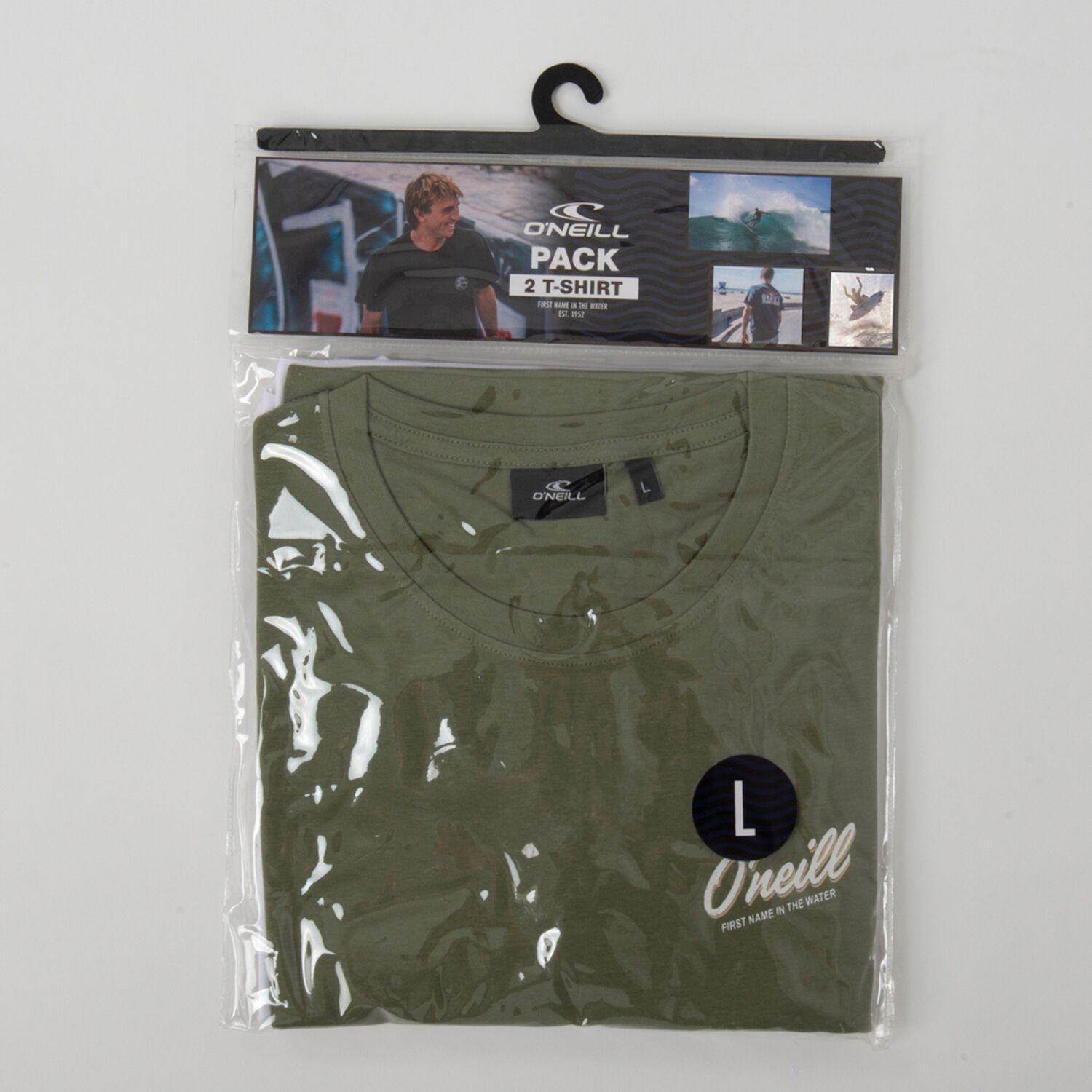 Pack Poleras Manga Corta Cuello Redondo Oneill image number 4.0