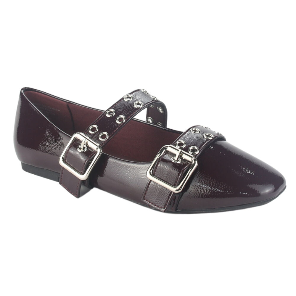 Ballerina Chalada Mujer Miu-7 Burdeo Casual image number 2.0