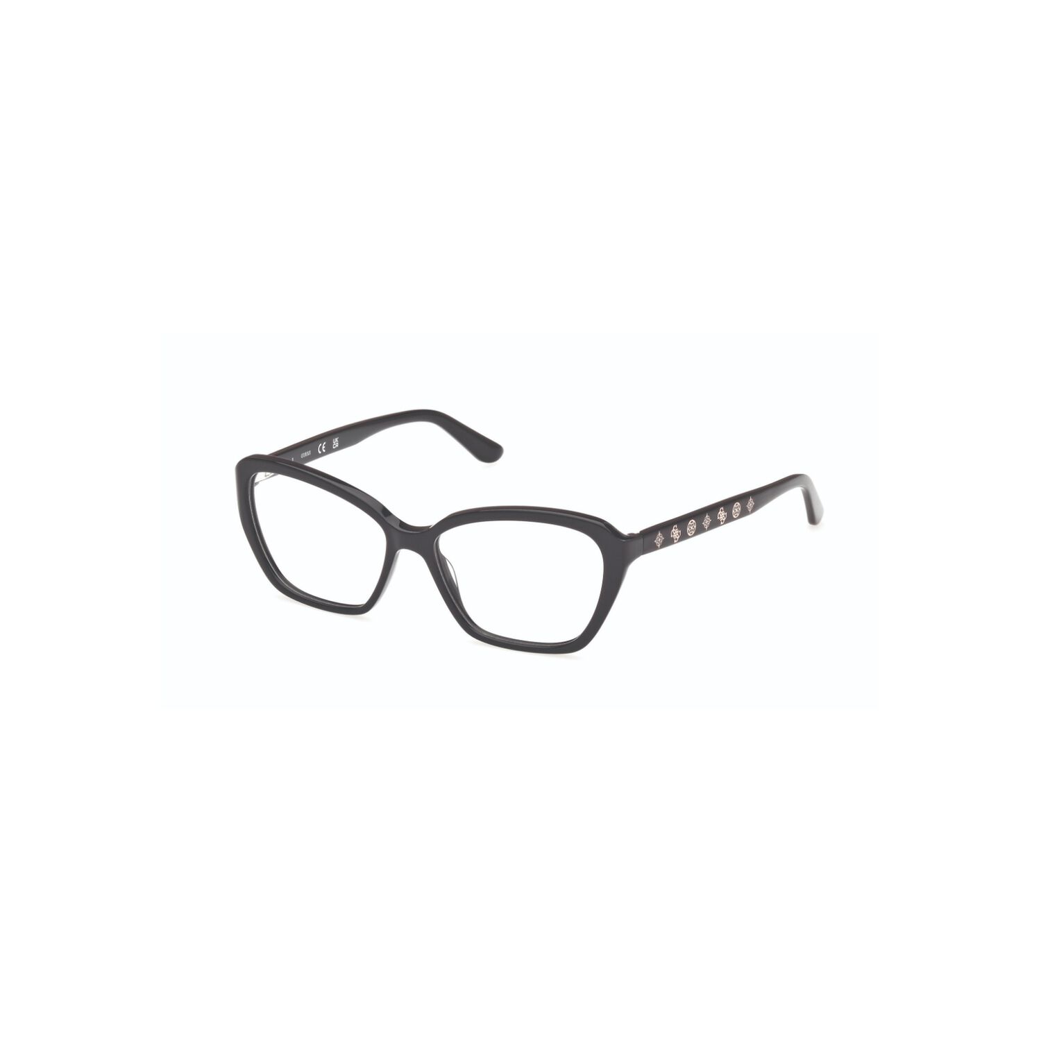 Lentes &Oacute;pticos Negro Brillante Guess image number 0.0