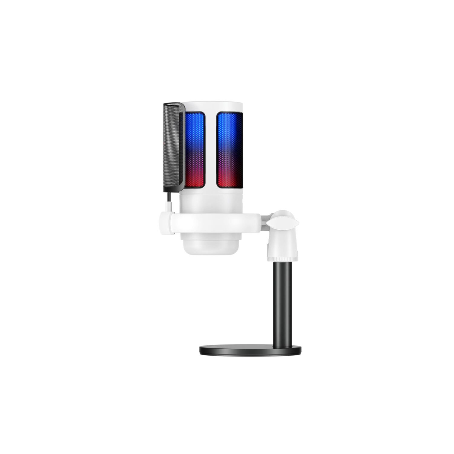 Micr&oacute;fono Streaming Rgb Gk50w Blanco Havit image number 4.0
