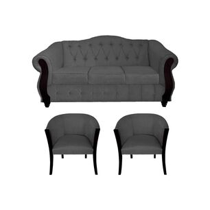 Juego De Living Elegant Detail Orlando / 5 Cuerpos