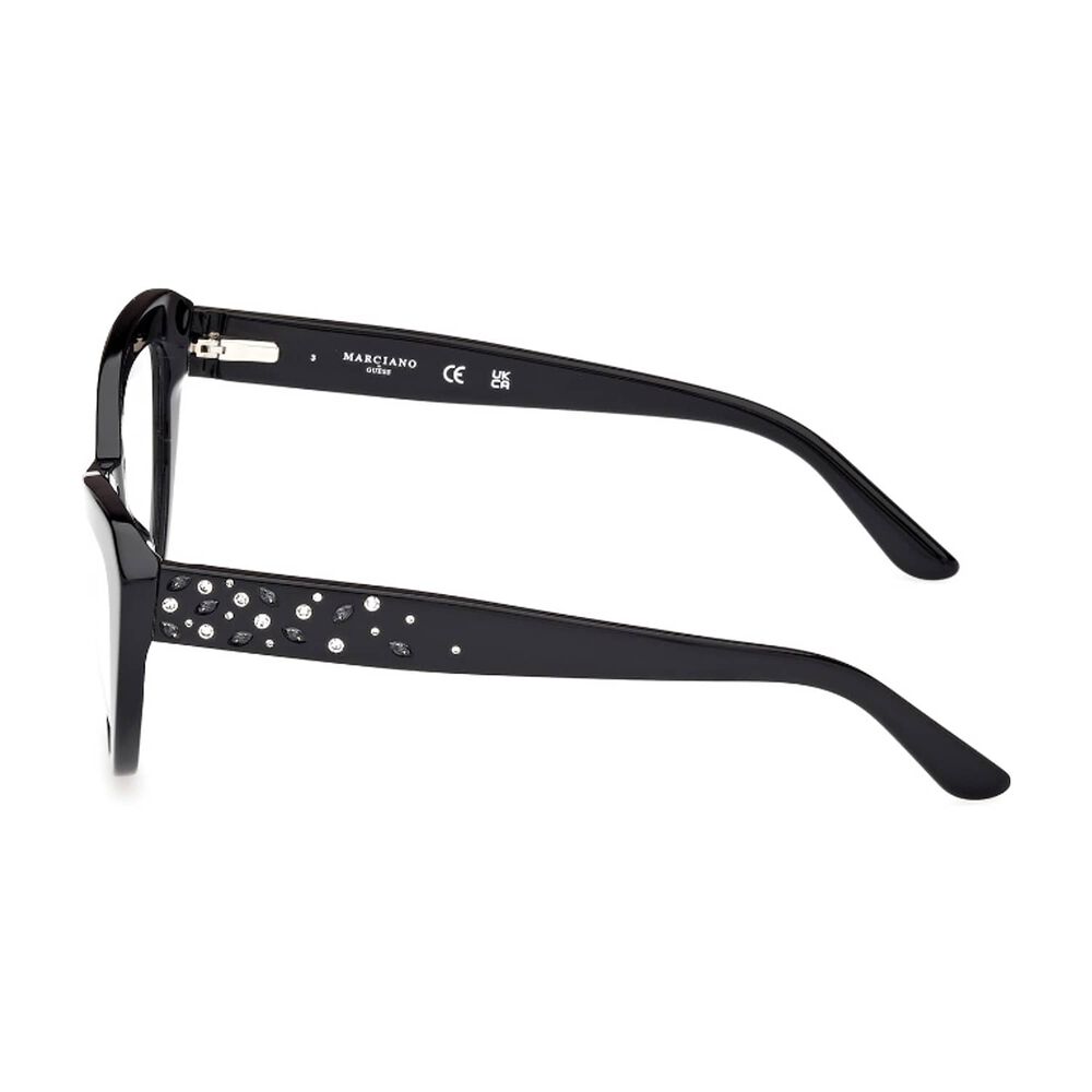 Lentes &Oacute;pticos Negro Brillante Guess By Marciano image number 2.0