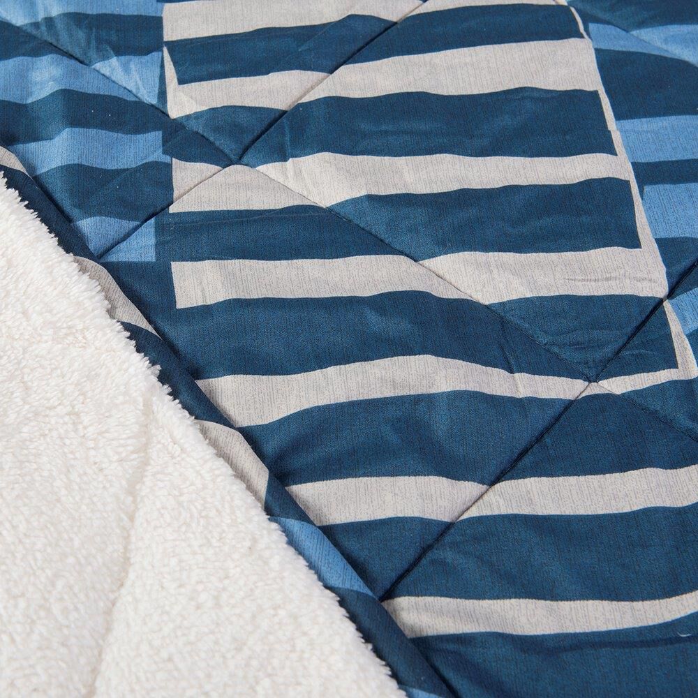 Quilt Estampado Sherpa 2 Plazas Edificio image number 1.0