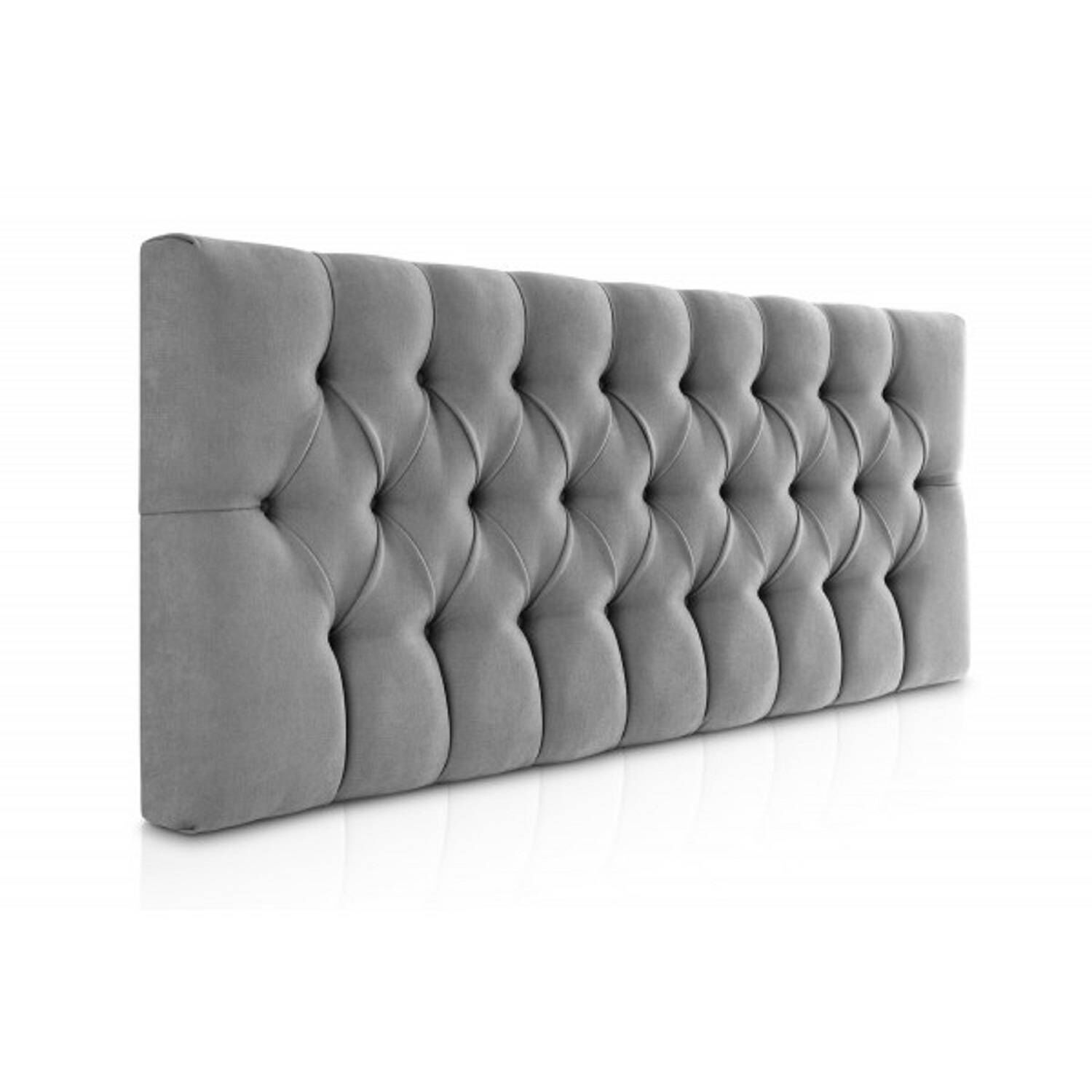 Respaldo Capitone Antonia Hvm 2p Gris image number 0.0