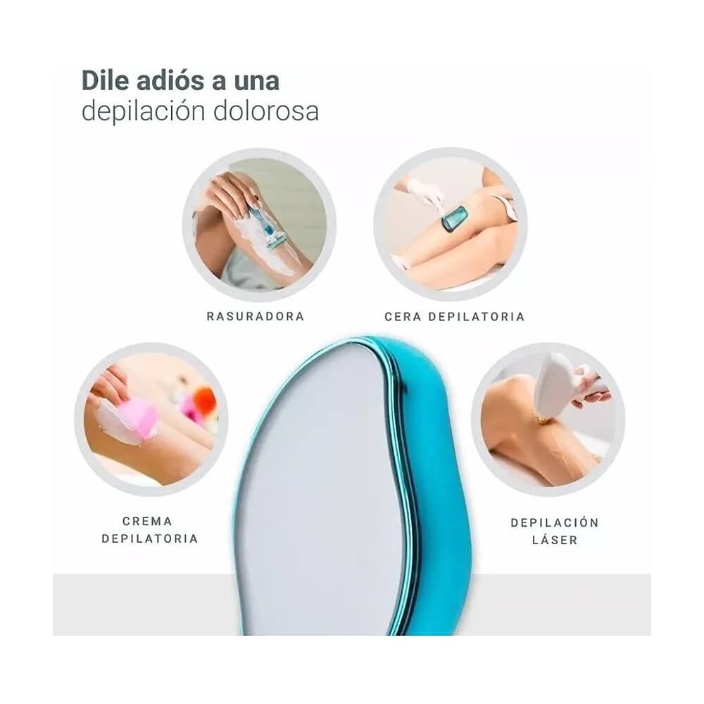 Depiladora Magica De Cristal Manual Unisex Exfoliadora image number 1.0