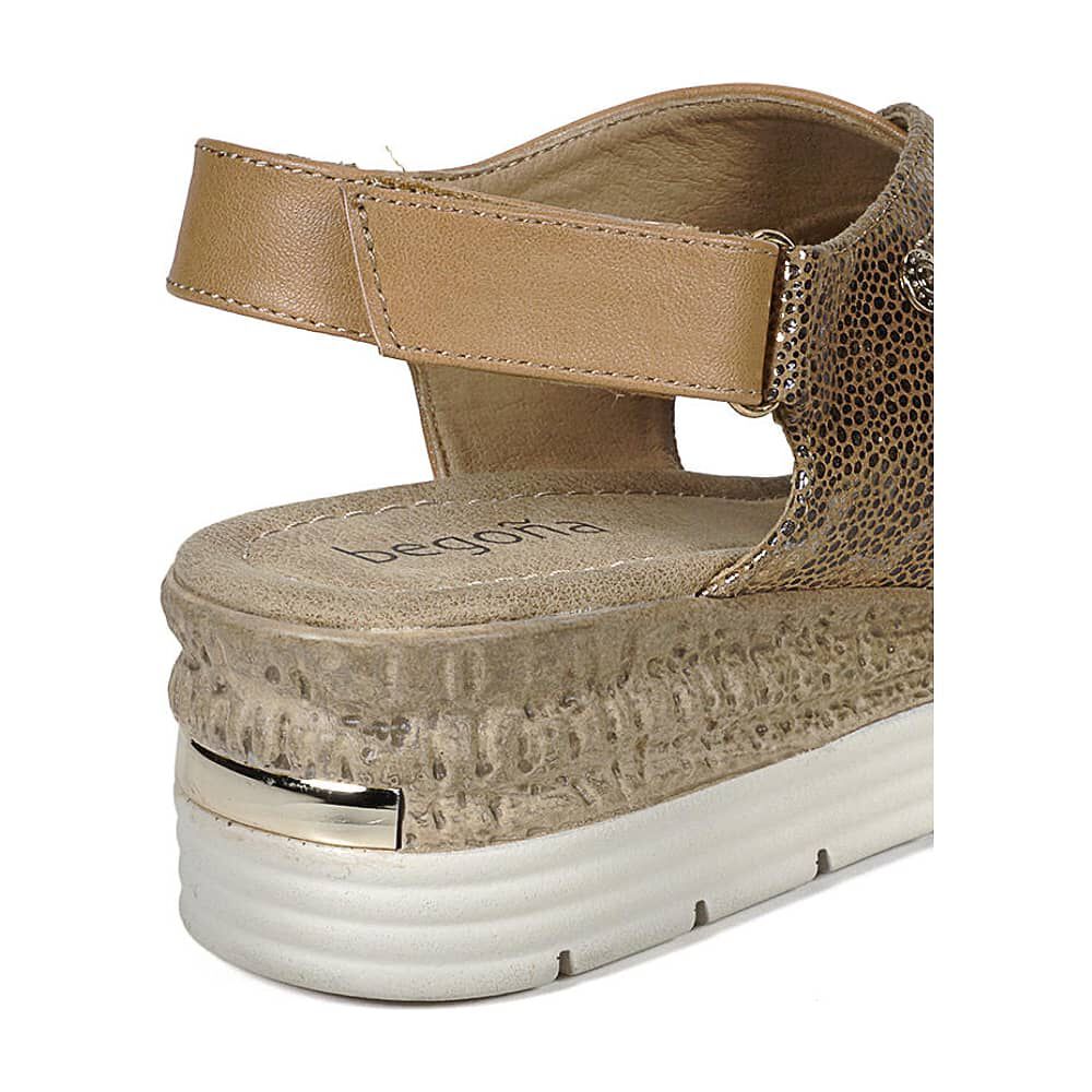 Sandalia Ceren Beige image number 5.0