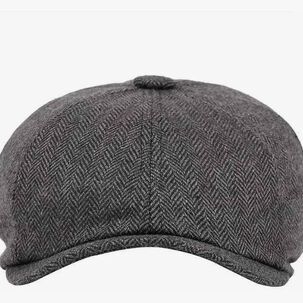 Boina Invierno Hombre Elegante Gris