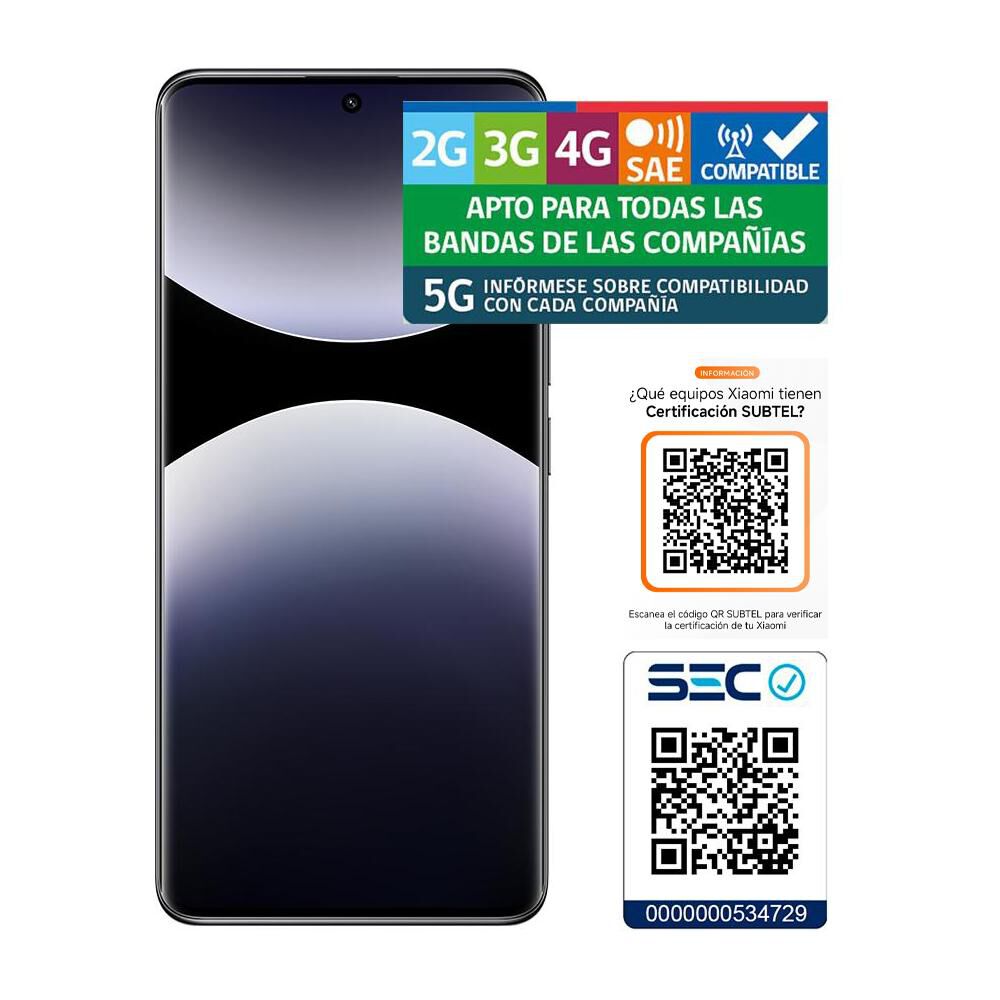 Smartphone Xiaomi Redmi Note 14 Pro / 5G / 256 GB / Negro / Liberado image number 10.0