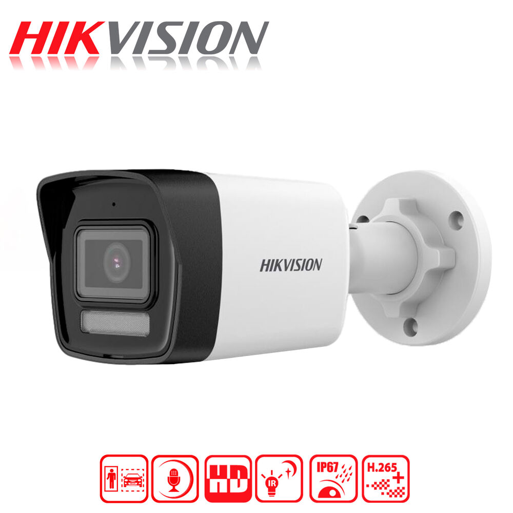 Camara Ip Bala Hikvision Smart Hybrid Light 2mp Ir30m Ip67 image number 1.0