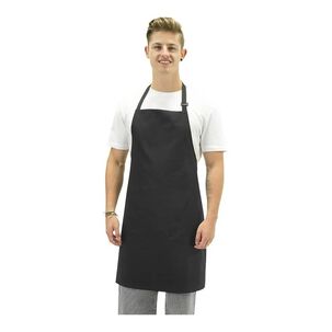 Pechera Delantal Negro Cocina Gastronomia Unisex