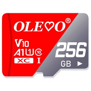 Tarjeta Memoria Micro Sd Olevo 256 Gb Original A1, Clase 10, 30 Mb/s