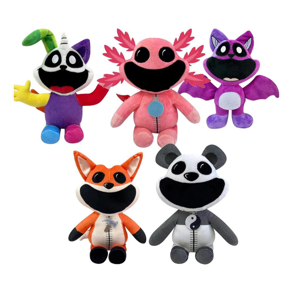 Juguete Pack 6 Peluches Smiling Critters 30cm Infantil image number 0.0