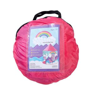 Carpa Para Niñas Casa De Campaña Castillo Unicornio
