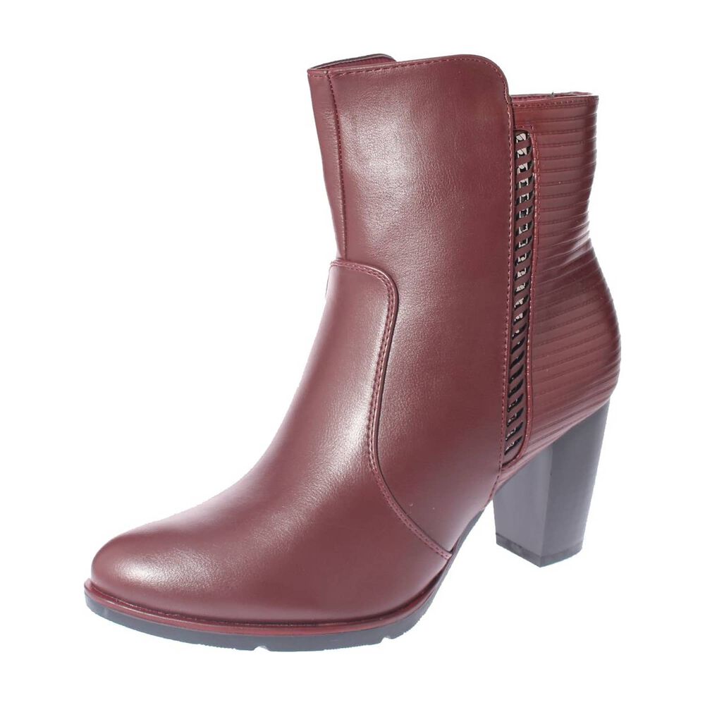 Bot&iacute;n Taco Burdeo Carbin Art. 5z1501burgundy image number 3.0