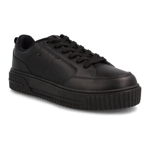 Zapatilla Escolar Ni&ntilde;a Teener Negro