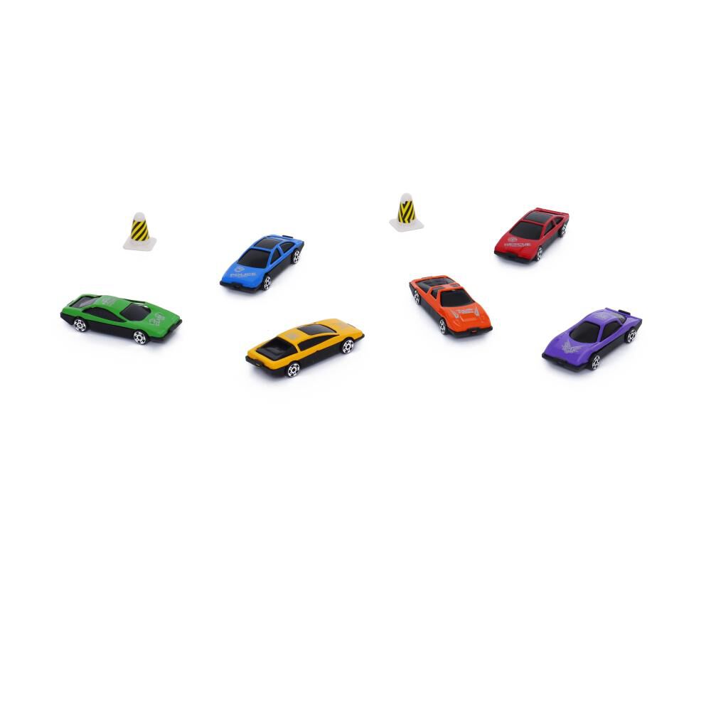 Camion 35cms Con 6 Autos, 2 Accessorios Happy Line image number 4.0