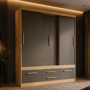 Cl&oacute;set Yardas Closet Alexa / 4 Puertas / 4 Cajones