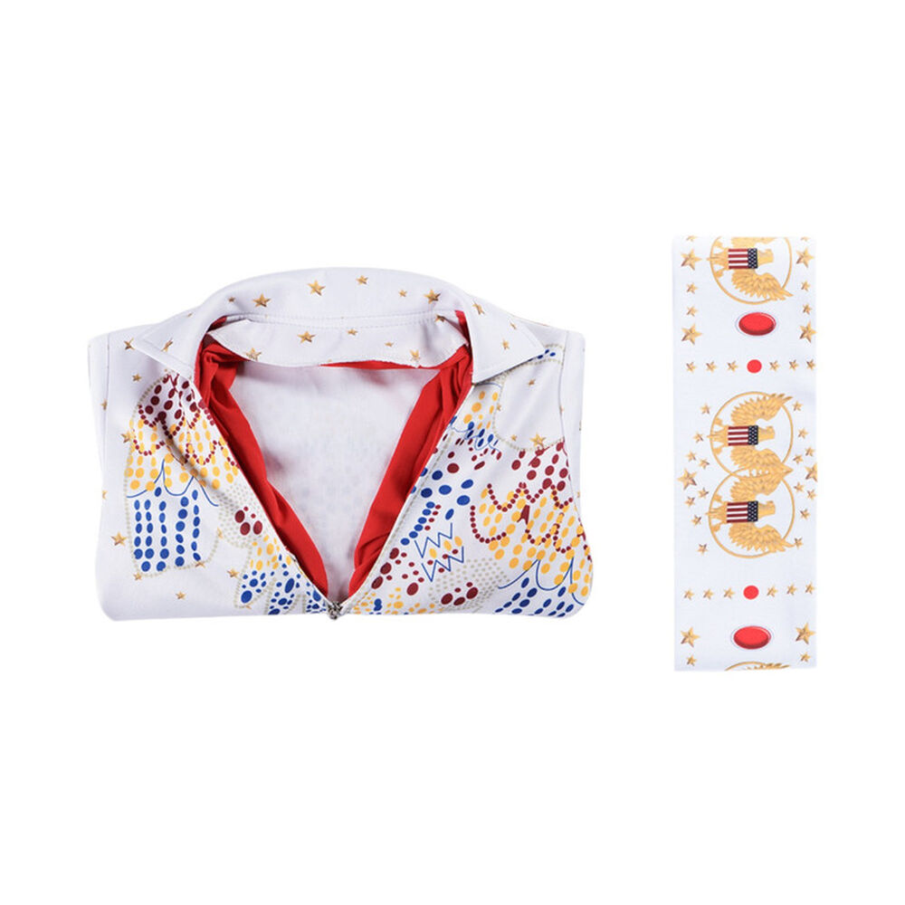 Disfraz Cosplay Elvis Presley Eagle Jumsuit image number 2.0