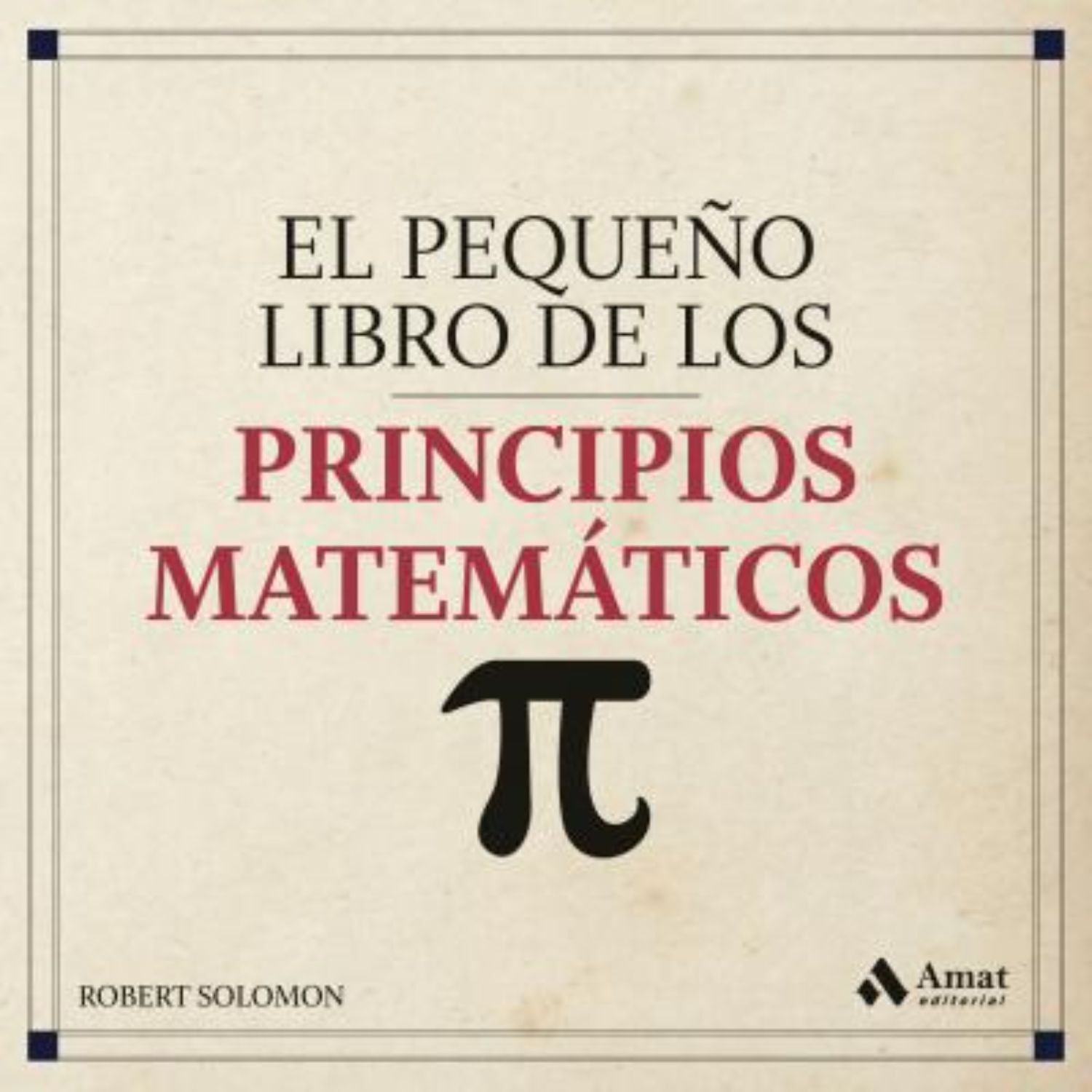 El Peque&ntilde;o Libro De Los Principios Matemati. image number 0.0