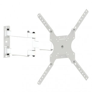 Soporte Con Brazo Articulado De 49cm 23"~56" Sbrp2045b Blanco Brasforma