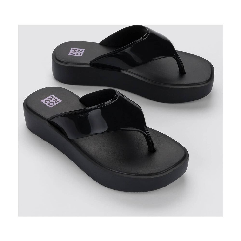 Sandalia Mujer Negro Zoom Zaxy image number 2.0