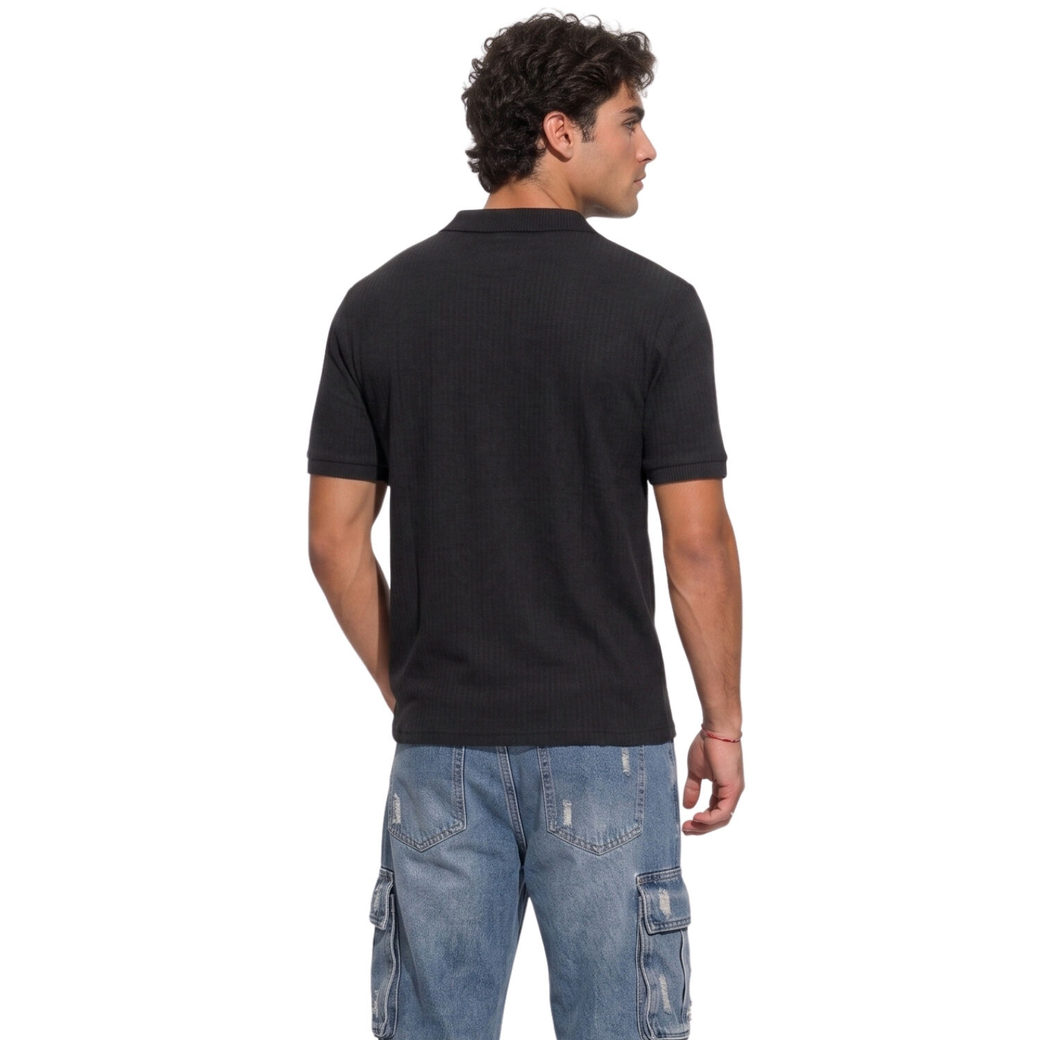 Polera Polo Tejida Hombre Nepal image number 2.0