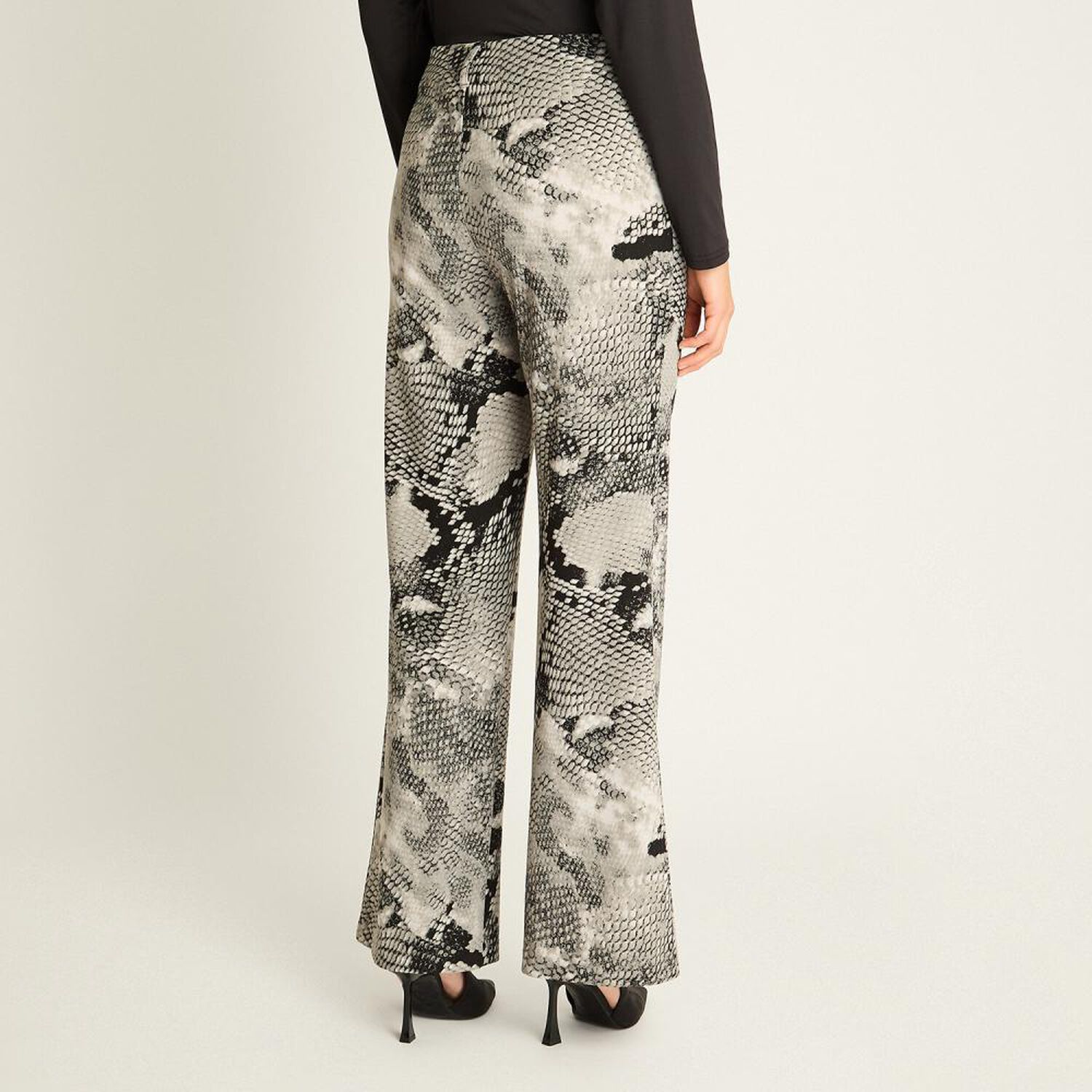 Pantal&oacute;n Tiro Alto Palazzo Mujer Lorenzo Di Pontti image number 2.0