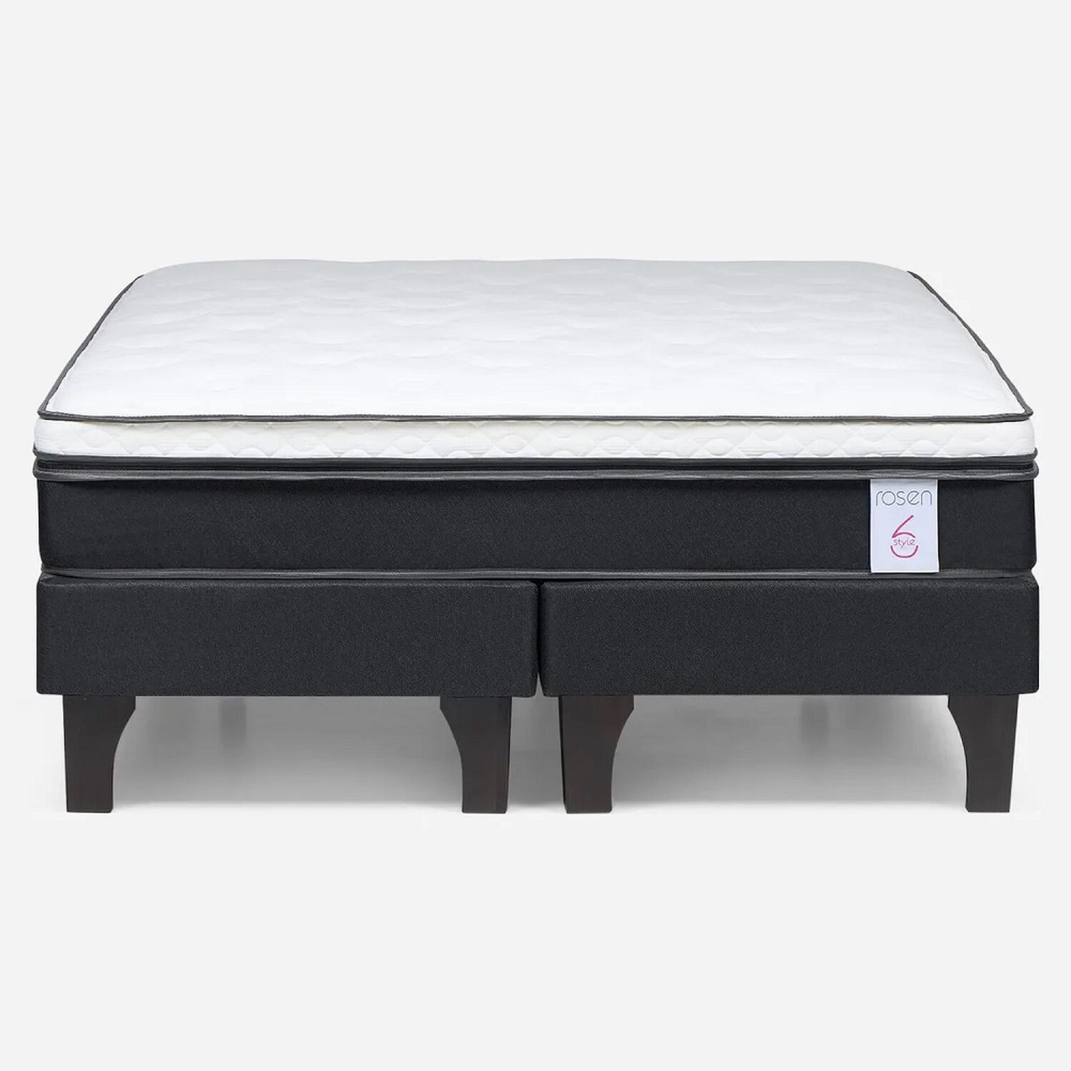 Cama Europea Rosen New Style 6 2 Plazas Base Dividida 150 X 200 Cm image number 0.0