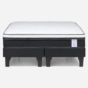 Cama Europea Rosen New Style 6 2 Plazas Base Dividida 150 X 200 Cm