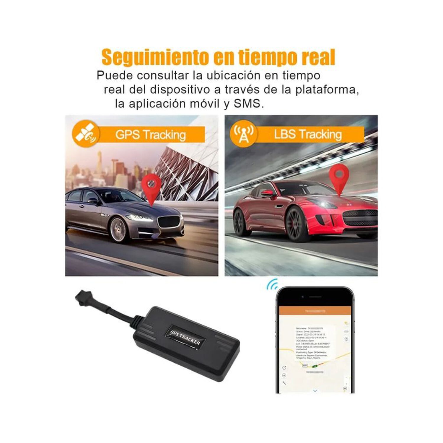 Gps Tracker Rastreador Vehicular Corta Corriente Auto Moto image number 1.0