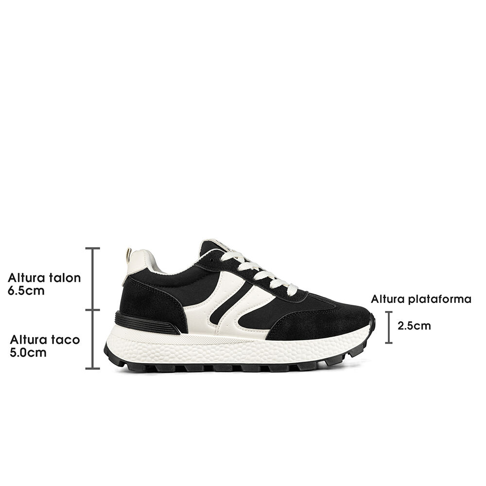 Zapatillas Urbana Mujer Deportiva Vintage Confort Weide Sl21 image number 7.0