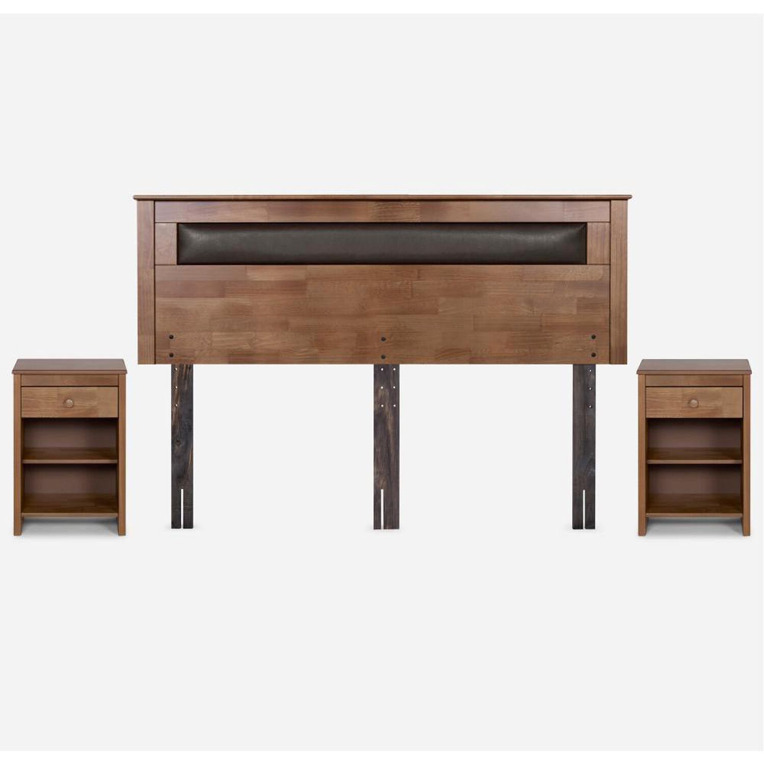 Cama Europea Rosen New Style 6 / King / Base Dividida + Set De Maderas image number 2.0