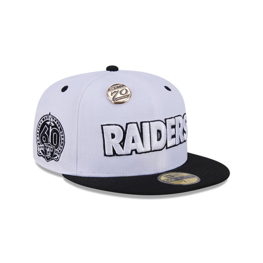 Gorra 59fifty Las Vegas Raiders Nfl 59fifty Day White image number 0.0