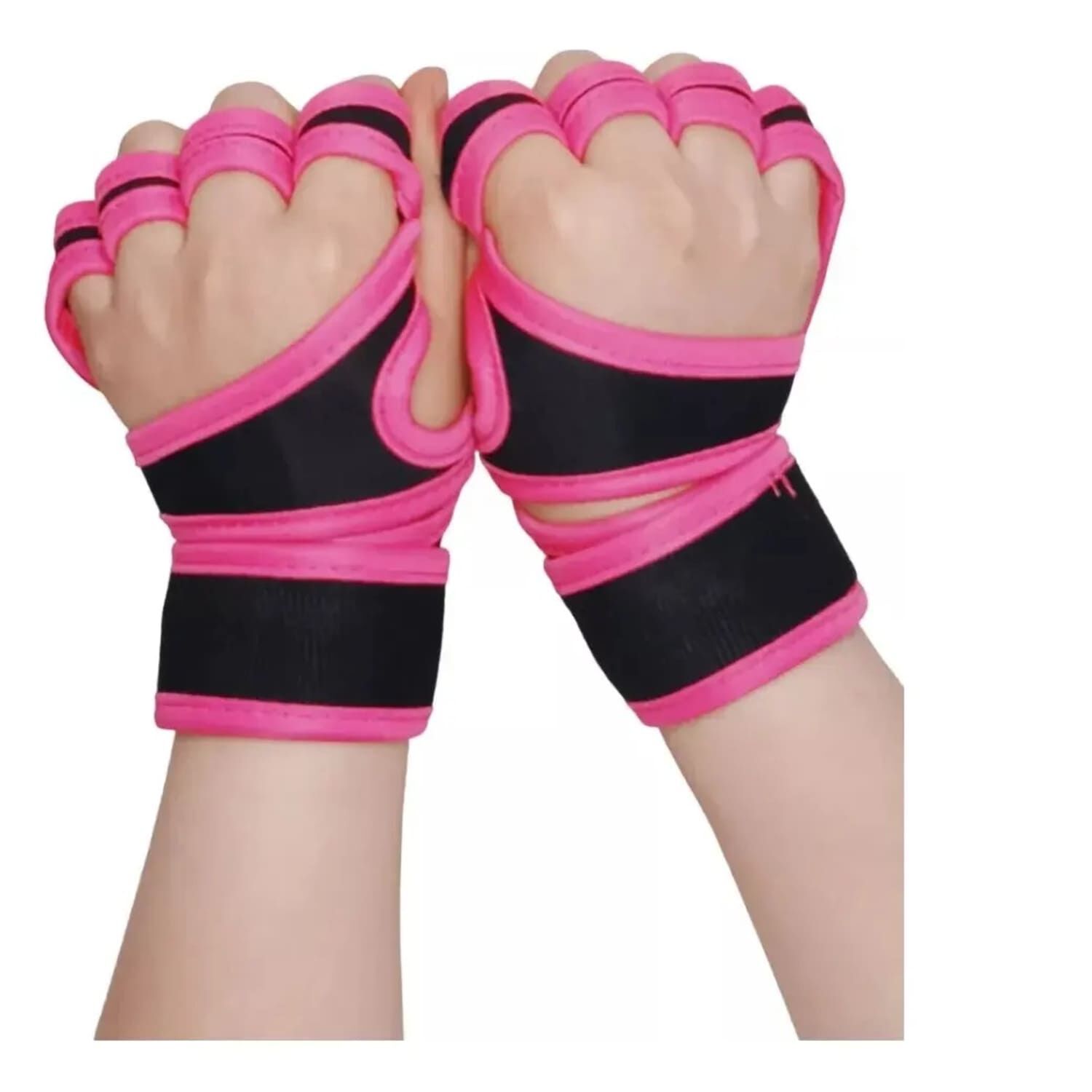 Guantes Calleras Protectoras Manos Levantamiento Pesas Barra image number 2.0